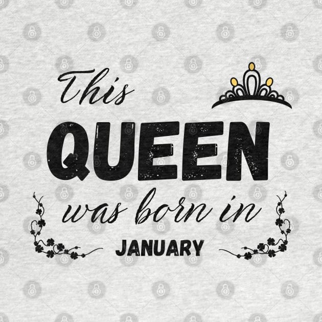 Queen Born in january by Kenizio 